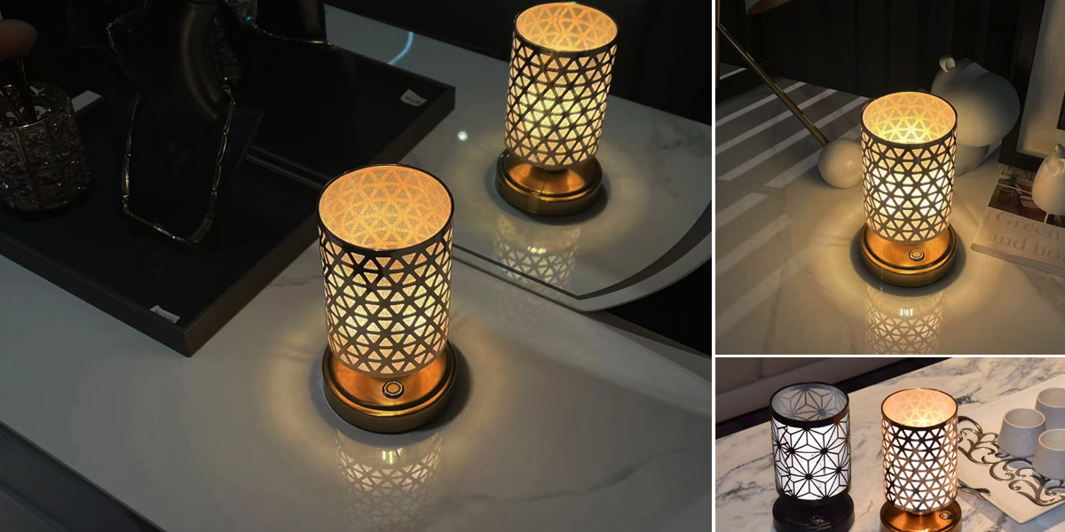 AD2806 // Multi-level dimmable Rechargeable LED table lamp, meeting different light needs