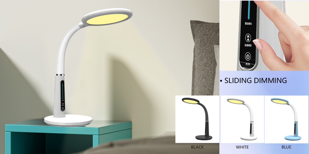 BI-1841 // Soft eye-protective Writing Business LED desk lamp, no eye damage during business writing