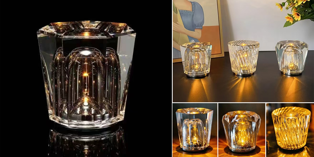 AD1805-A // Warm light adjustable Rechargeable LED table lamp, suitable for day and night