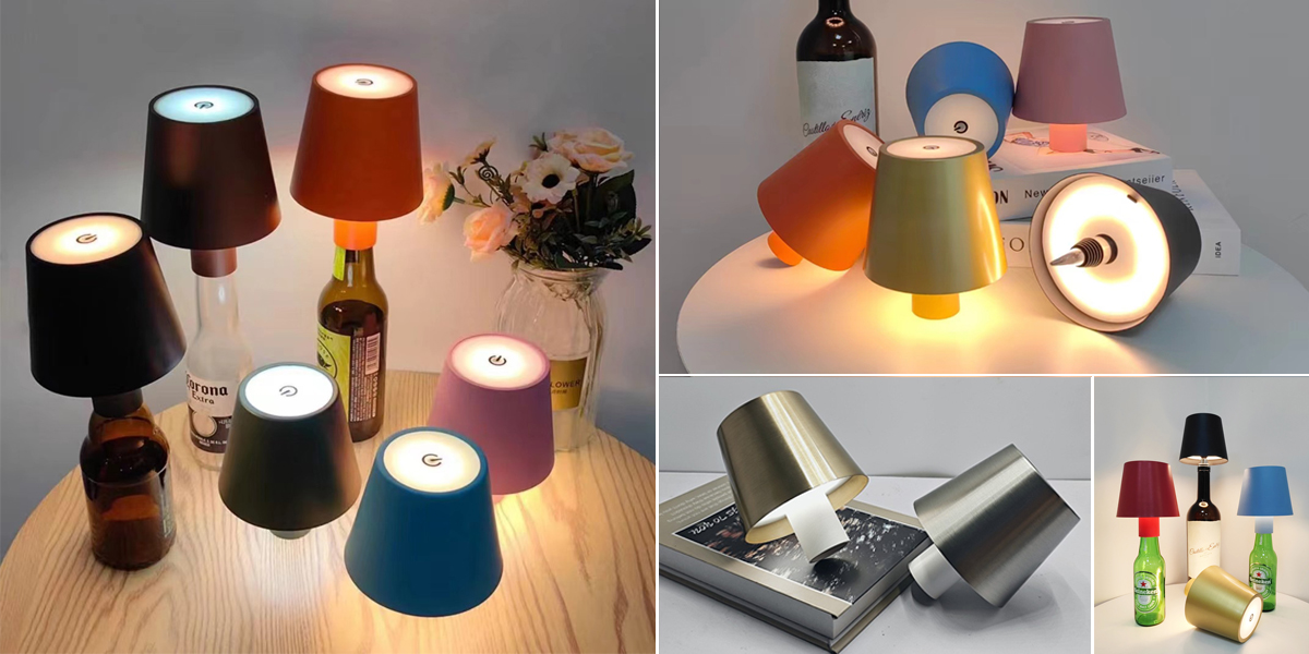 AD1808-1 // USB-charged Portable LED table lamp, rechargeable anytime and anywhere