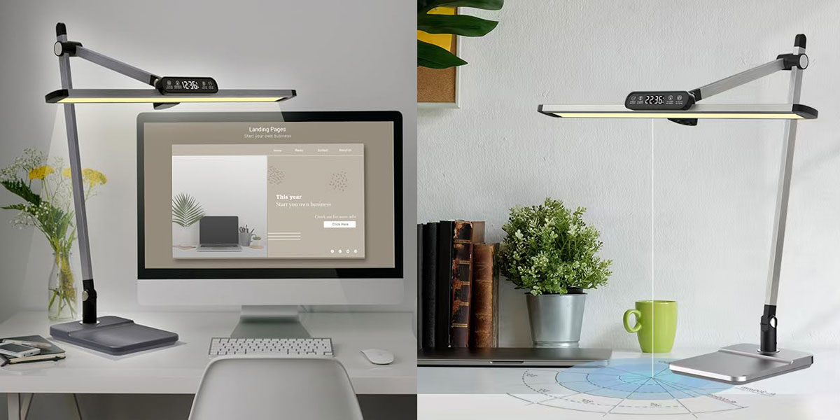 BI-1321 // Business LED Desk Lamp: Professional Lighting with Smart Features