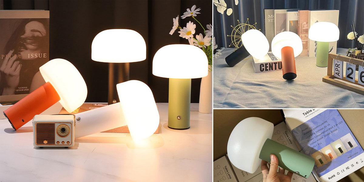 AD2808 // Small Lamp, Big Mood — Portable Light for Every Corner of Your Life