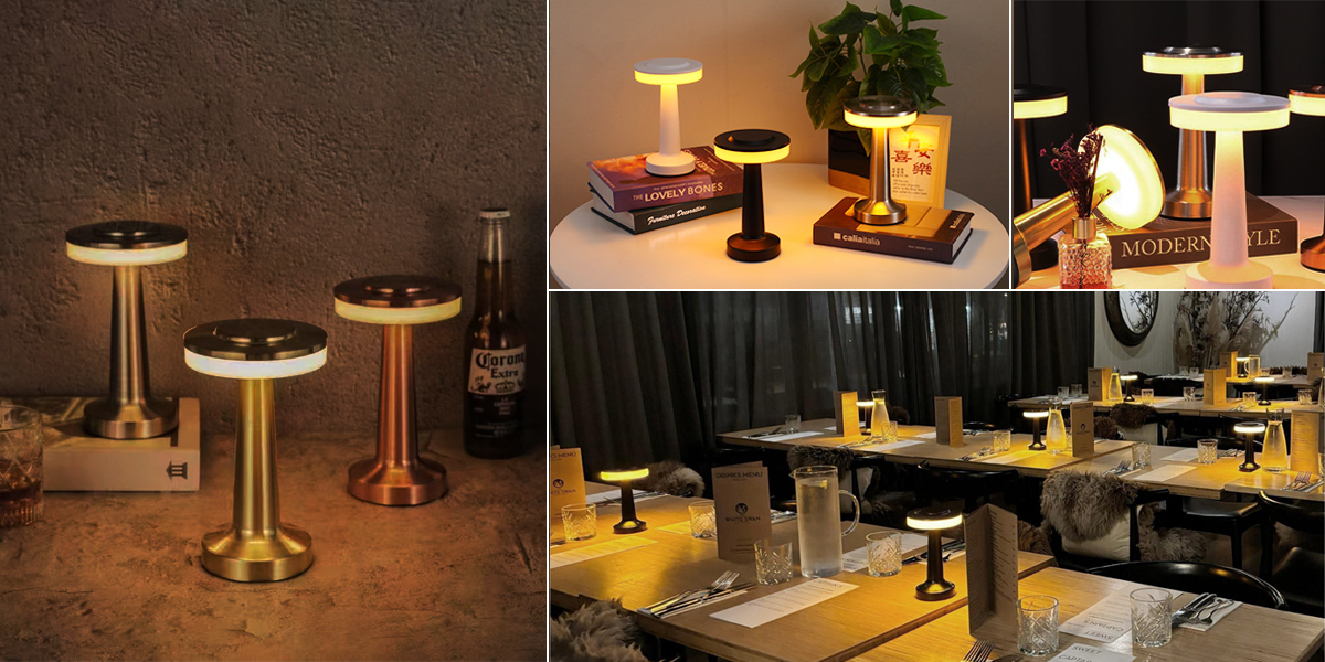 AD1812-E // Portable handle-designed Portable LED table lamp, more convenient for moving and carrying