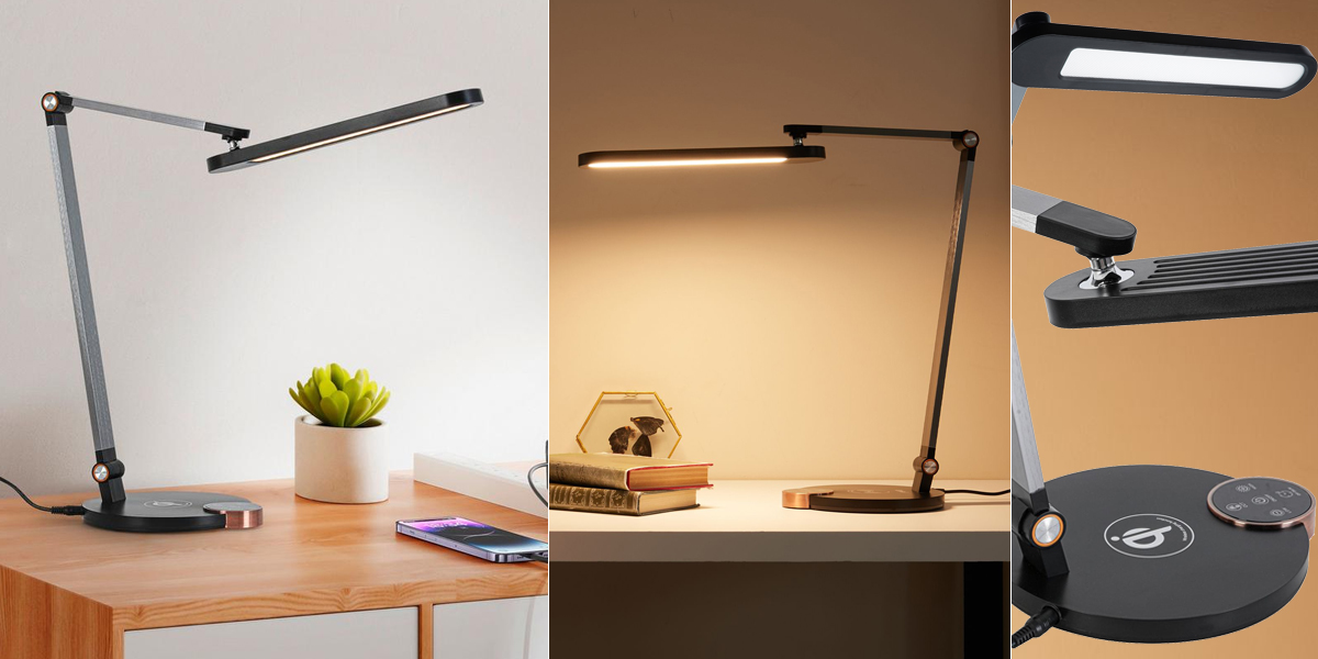 BI-1131C // Eye-protective soft-light Reading LED table lamp, no fatigue during long-term reading