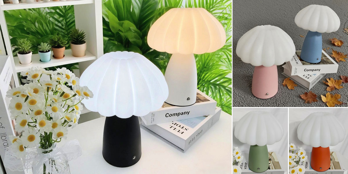 AD2809 // Light, Style, and Freedom: Discover the Charm of a Portable Rechargeable Desk Lamp