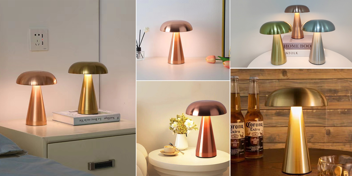 AD1815 // Rechargeable and durable Portable LED table lamp, safe for outdoor use