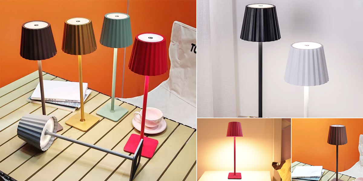 AD1808-S // Ultra-lightweight Portable LED table lamp, easy to carry without pressure